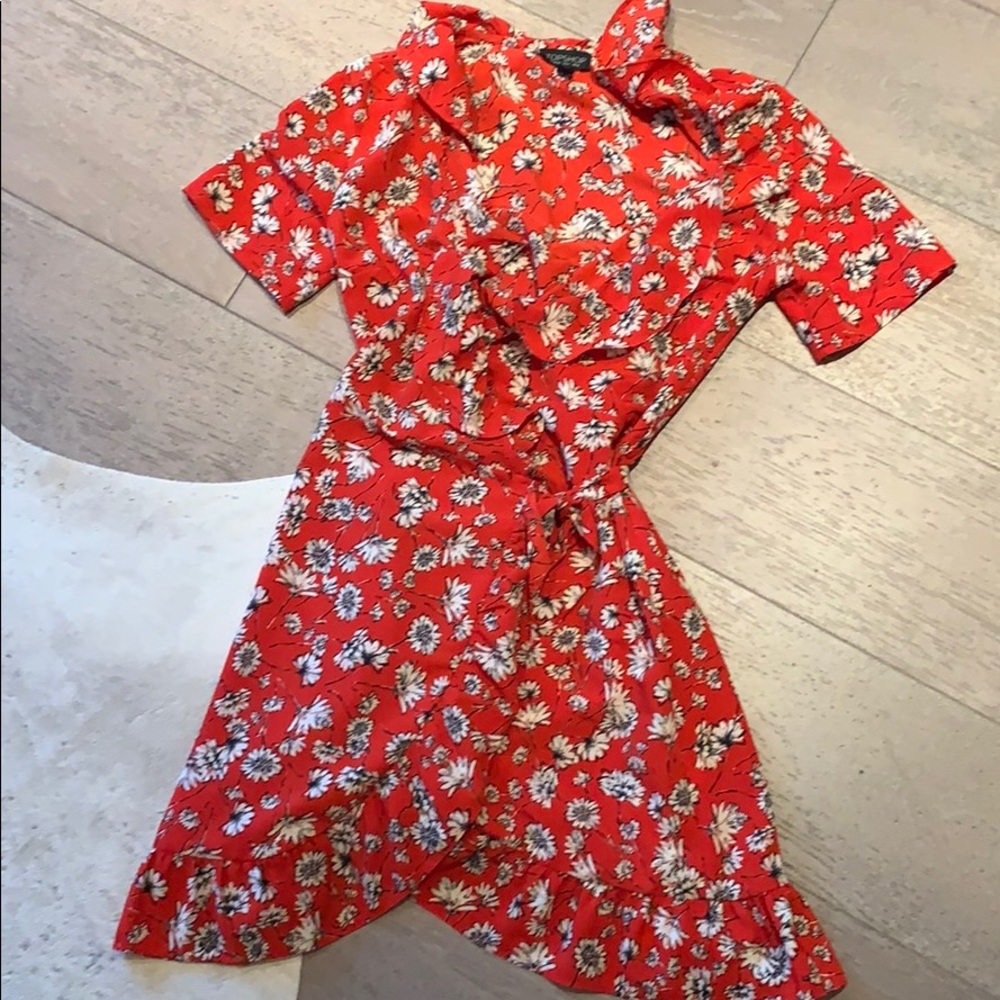 Topshop Poppy Print Dress